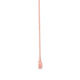 Lab-Grown Diamond Vine Twist Pendant in Rose Gold