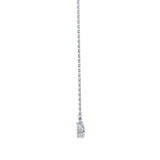 Lab-Grown Diamond Vine Twist Pendant in White Gold