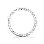 Round Brilliant Cut Lab-Grown Diamond Full Eternity Ring in White Gold